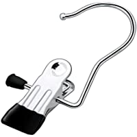 Coideal bota clips colgadores ganchos de lavandería-acero inoxidable viajes portátiles de la ropa colgante- 8 Pack ropa…
